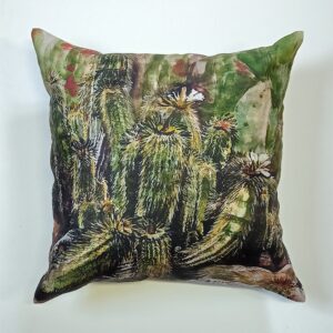 Yellow Button Cactus Cushion
